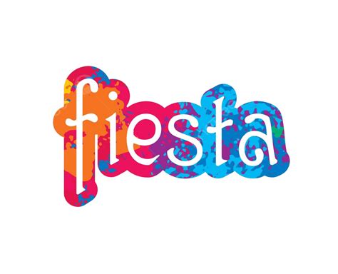 Abstract Logo For The Fiesta Vector Illustration Spray Illustration ...