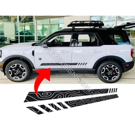 SALE! Hot Ford Bronco Sport Door Body bottom stripe Graphics