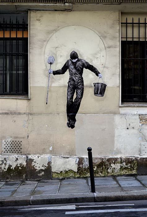 Awesome Black and White Street Art in Paris - The Design Inspiration ...