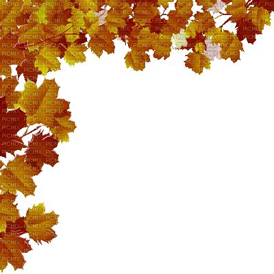 fall leaves border gif, fall , leaves , border , gif , deco , autumn ...