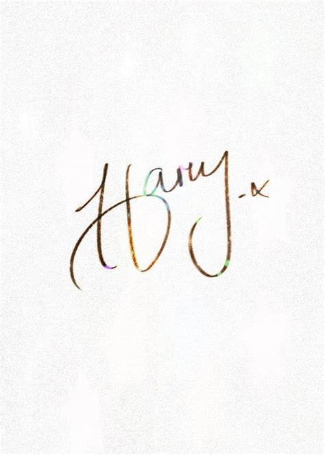 HARRY STYLES AUTOGRAPH!!!!!!!!!!! | Harry styles, Edward styles, Wavy font