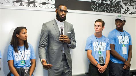 LeBron James unveils basketball court at I Promise school | NBA News ...