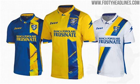 Frosinone Calcio 19-20 Home, Away & Third Kits Revealed - Footy Headlines