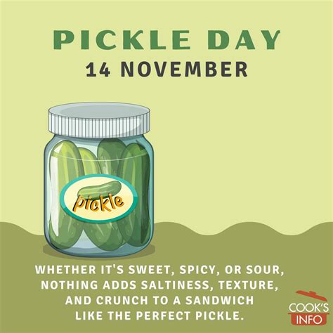 Pickle Day - CooksInfo