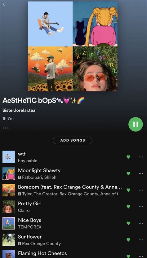 aesthetic spotify playlist💕🌈💓 | Playlist names ideas, Spotify playlist ...