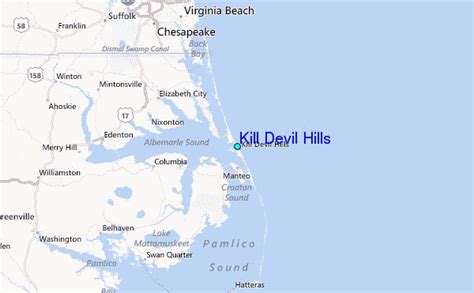 Kill Devil Hills Tide Station Location Guide