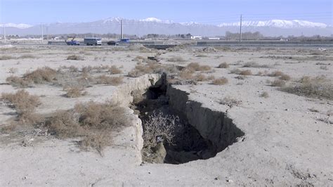 In Iran, parched land hollowed by water pumping is now sinking