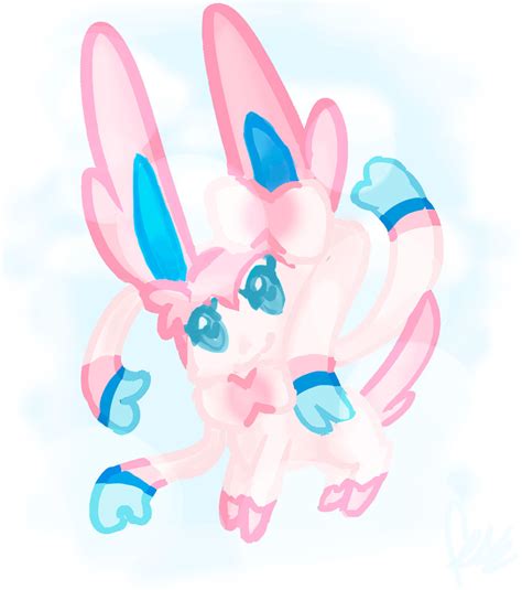 Sylveon chibi by FrederikkeFrode on DeviantArt