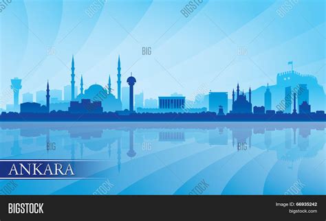 Ankara City Skyline Vector & Photo (Free Trial) | Bigstock