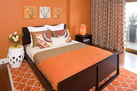 24+ Orange Bedroom Designs, Decorating Ideas | Design Trends - Premium ...