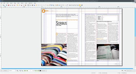 The Art of Layout according to Scribus (I): Master Pages | OCS-Mag