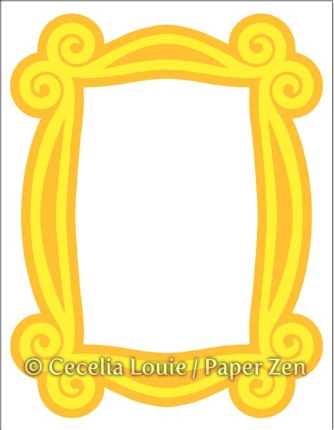 Friends Door Frame Printable Free