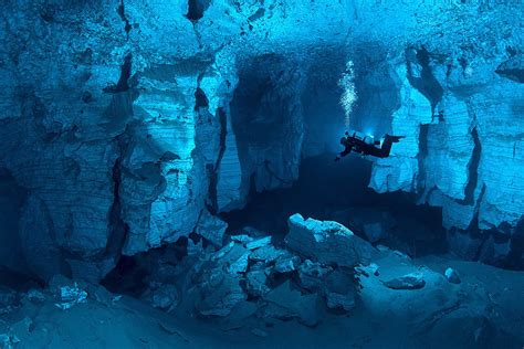 Orda Cave: Underwater Gem of Siberia, Russia