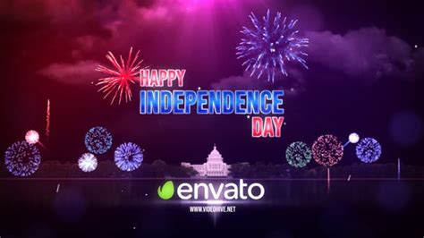 USA Independence Day Greetings, Video Templates - Envato Elements