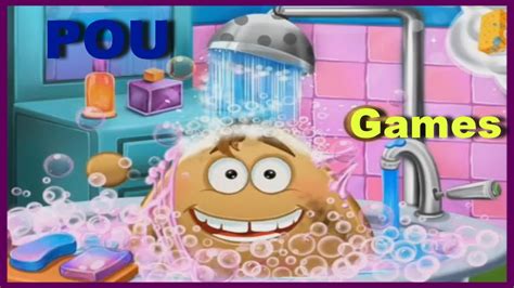 Best Pou Games Online | Dirty Pou Game Episode-Fun Cleaning Games - YouTube