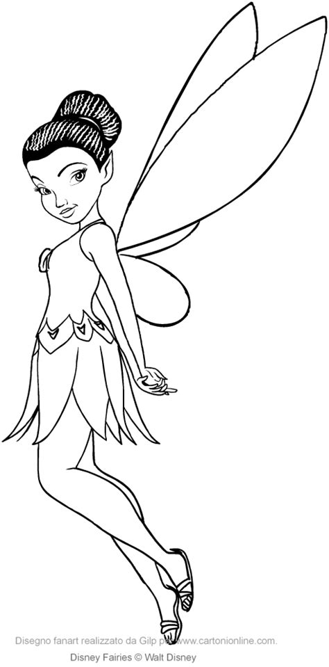 Iridessa (Disney Fairies) coloring pages