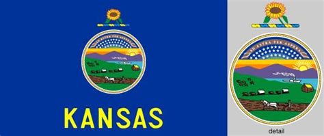 Flag of Kansas | United States state flag | Britannica.com