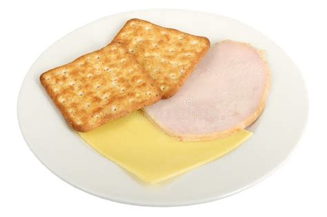 Turkey with Cheese and Crackers Stock Photo - Image of meat, food: 43360928