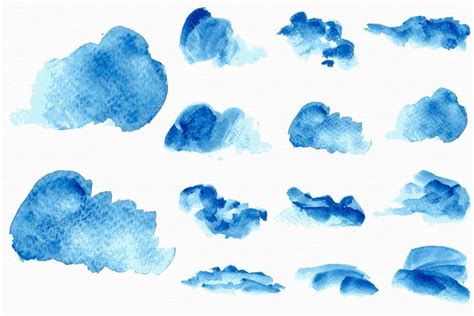 Watercolor Clouds | Watercolor clouds, Watercolor projects, Cloud watercolor