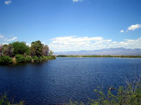 Roper Lake State Park, an Arizona State Park located near Safford