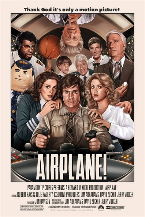 Airplane! | Poster By Nickchargeart