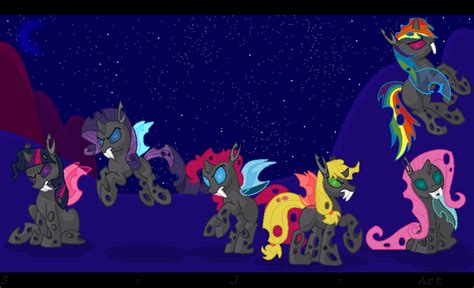 MLPFIM-My Little Changelings by SJArt117 on DeviantArt