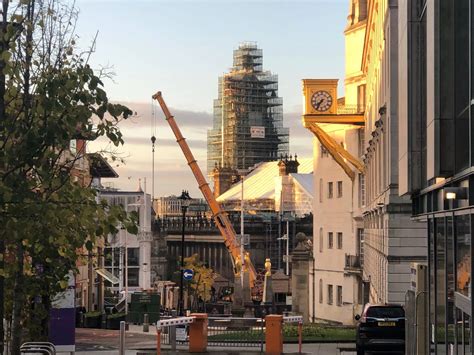 First glimpse at Leeds German Christmas Market 2019 as beer huts and food stalls arrive in ...