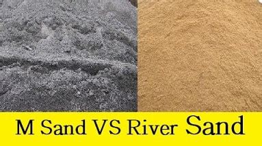 M Sand Vs River Sand - Difference Between M Sand and River Sand - Civil Lead