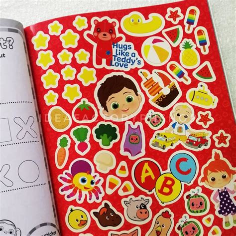 Cocomelon Ultimate Sticker Book 200+ Youtube Character Stickers Coloring, Hobbies & Toys, Books ...