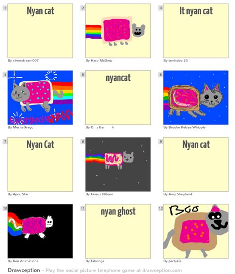 Nyan cat - Drawception