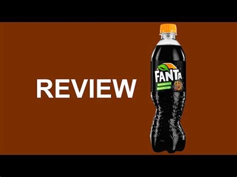 Fanta Black Orange - REVIEW - YouTube