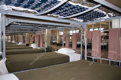 Pictures: parris island | Military bunk beds — Stock Photo © digidream ...