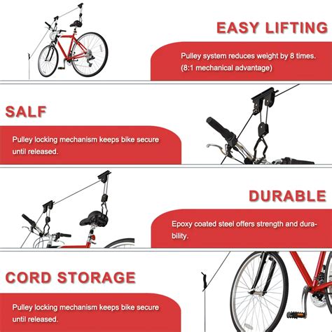 Bike & Kayak Ceiling Storage Lift | Smart Storage Solutions