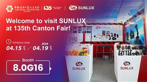 Welcome to visit SUNLUX at the 135th Canton Fair - ESL|RFID|Electronic Label|Barcode Scan|SUNLUX ...
