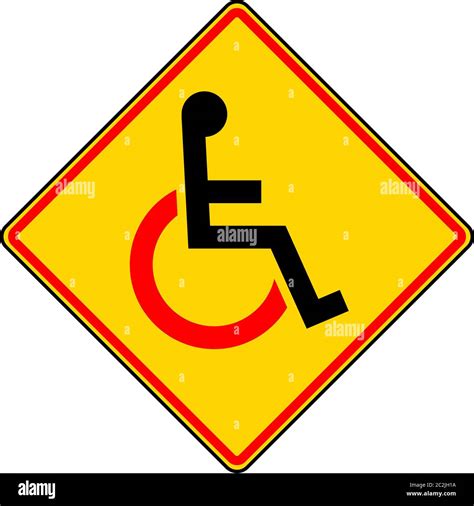 Handicap Signage Design, Disabled Vector Art Illustration Stock Vector Image & Art - Alamy