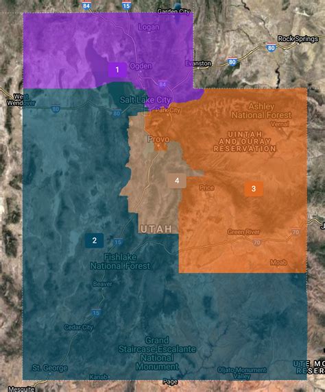 SL County split in 4 in new redistricting map