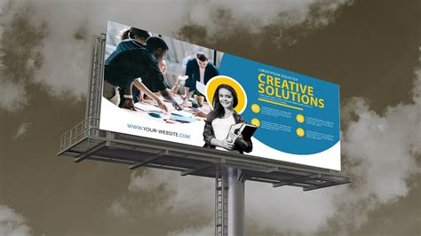 School Education Outdoor Billboard | Photoshop Tutorials - YouTube