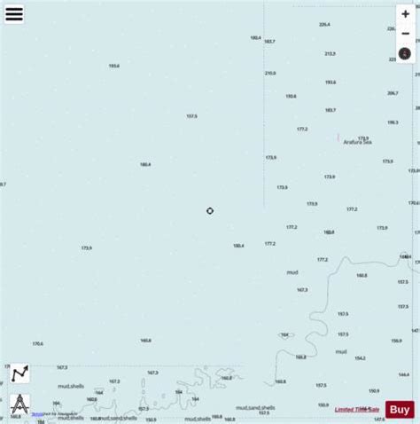 Arafura Sea - Arafura Sea - Cell 5 (Marine Chart : AU_AU311135) | Nautical Charts App