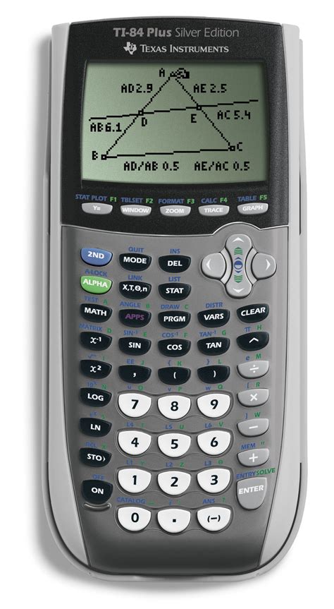 TI-84 Plus Silver Edition ViewScreen Graphing Calculator (with TI Presentation Link)