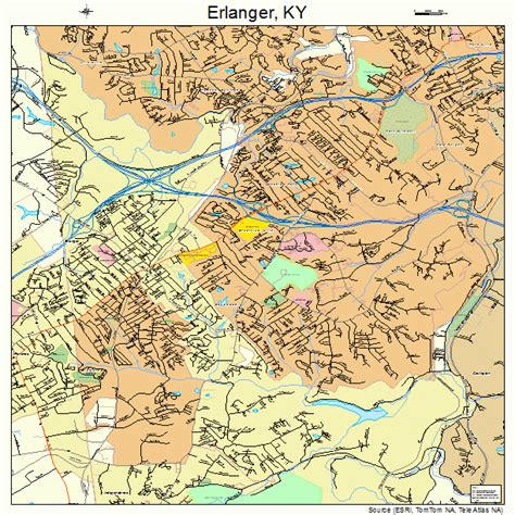 Erlanger Campus Map