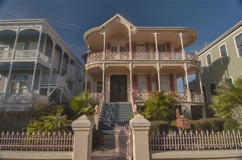 Photo 1136-07: Arthur F. Sampson House (1889) at 1720 Postoffice...Historic District. Galveston ...