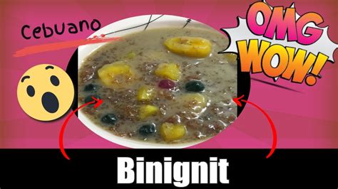 Cebuano Binignit Recipe - YouTube