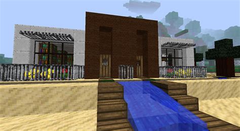 My Minecraft Beach House-Close Up by lilgamerboy14 on DeviantArt