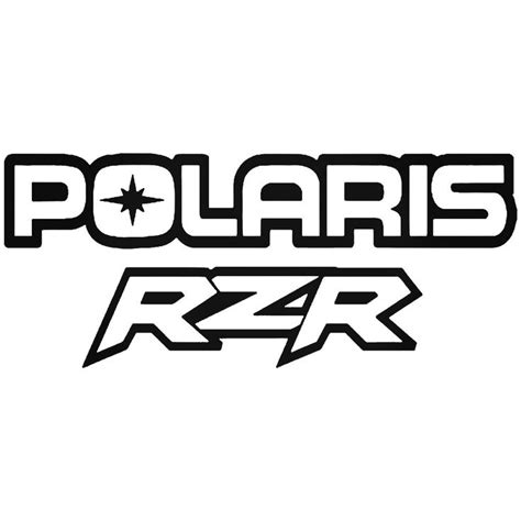 Polaris Rzr Utv 1 Vinyl Decal Sticker | Rzr, Sticker sign, Vinyl decals