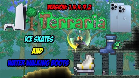 Terraria: Ice Skates And Water Walking Boots Seed | Mobile Ps5 Xbox ...