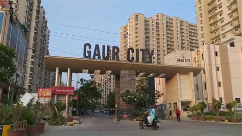 Gaur city Noida Extension |Most Popular Location Greater Noida West - Gaur City Tour - YouTube