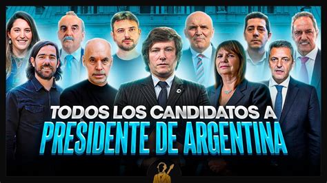 Elecciones 2023 | ¿Quiénes son los candidatos a Presidente de Argentina ...