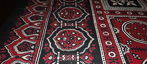 Ajrak: The Art Of Printing Shawls | Utsavpedia