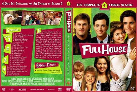 Image - Full House Season 4 DVD.jpg | Fuller House Wikia | FANDOM ...