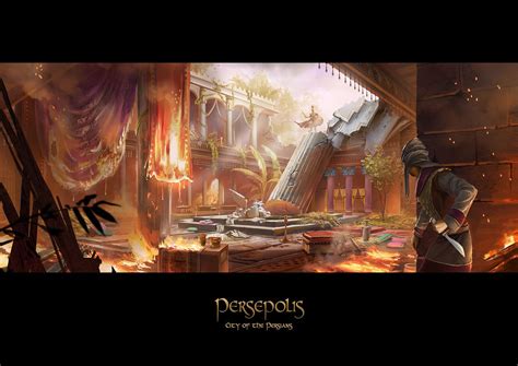 Concept art- Persepolis on Behance in 2021 | Concept art, Ancient ...